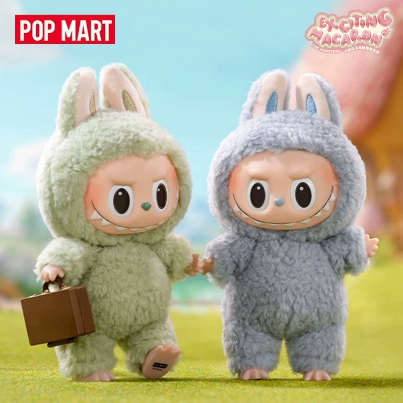 รีวิวเจาะลึก: POP MART ฟิกเกอร์ Labubu Heart Macaro Series toffee blindbox ของขวัญสุดน่ารัก