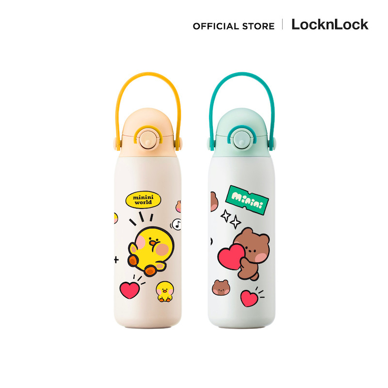 ประสบการณ์ตรงผู้ใช้: กระติกน้ำ LocknLock Line Friends – ทดสอบการใช้งานจริงโดยคุณแม่และลูก